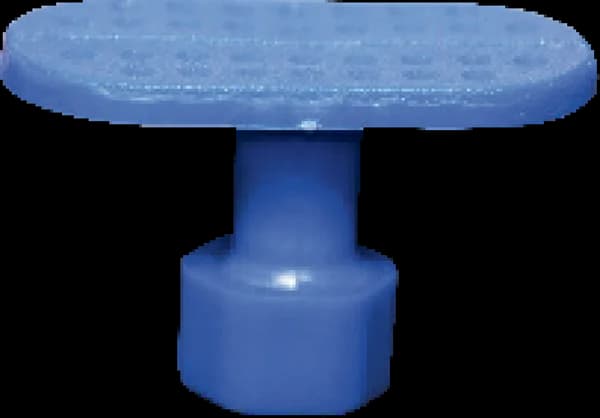 PDR Boyasız Göçük Düzeltme Plastiği Düz Oval 35X17 5Mm - D. N6 - Mavi