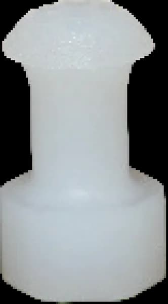 PDR Boyasız Göçük Düzeltme Plastiği Yuvarlak Bombeli Çap 12mm - D. N6 - Natural Beyaz