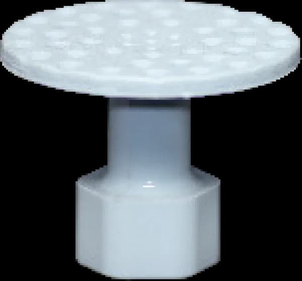 PDR Boyasız Göçük Düzeltme Plastiği Yuvarlak Delikli Düz Çap 27mm - D. N6 - Grİ