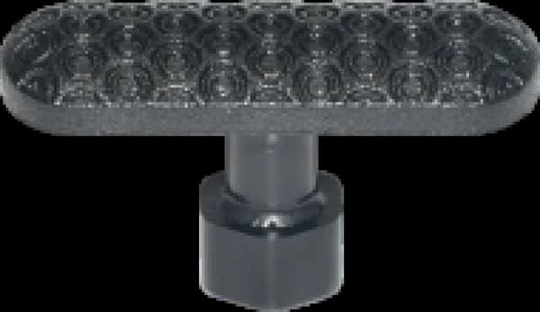 PDR Boyasız Göçük Düzeltme Plastiği Bombeli Kavisli 16X45mm - D. N6 - Siyah