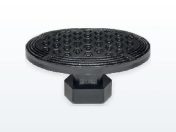 PDR Boyasız Göçük Düzeltme Plastiği Elips Kavisli Çap 50x28mm - D. N6 - Siyah – stüdyo görseli