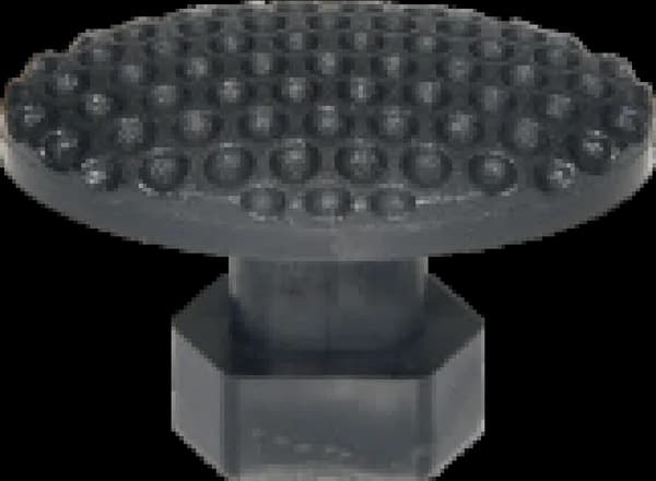 PDR Boyasız Göçük Düzeltme Plastiği Siyah Elips 40x24 Mm - D. N6 - Siyah