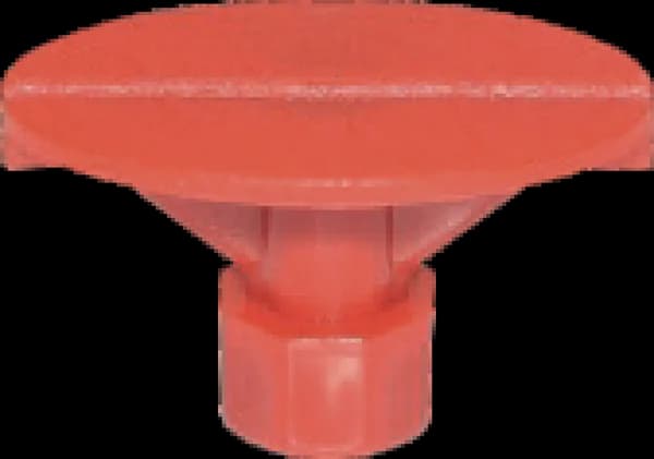 PDR Boyasız Göçük Düzeltme Plastiği Elips Kırmızı 35x22mm - D. N6 - Kırmızı