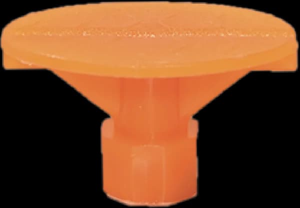 PDR Boyasız Göçük Düzeltme Plastiği Elips 35x22mm - P. N6 - Turuncu