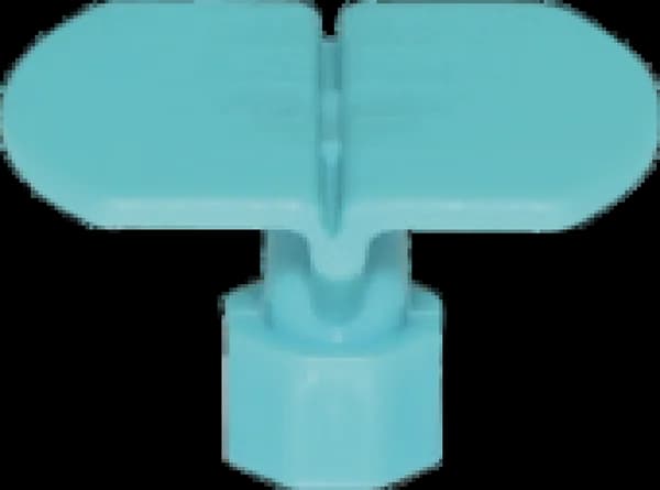 PDR Boyasız Göçük Düzeltme Plastiği Elips Düz 27X27Mm - D. N6 - Yeşil