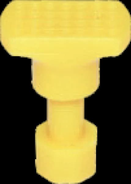 PDR Boyasız Göçük Düzeltme Plastiği Dikdörtgen 14X25Mm - D. N6 - Sarı