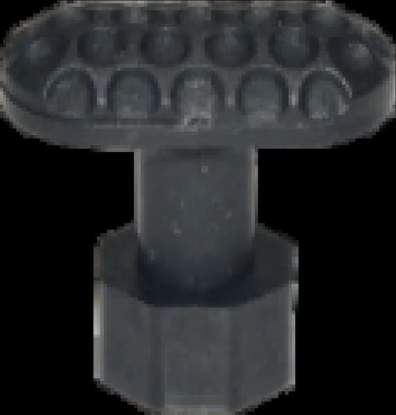 PDR Boyasız Göçük Düzeltme Plastiği Siyah Elips Kavisli 14X25Mm - D. N6 - Siyah