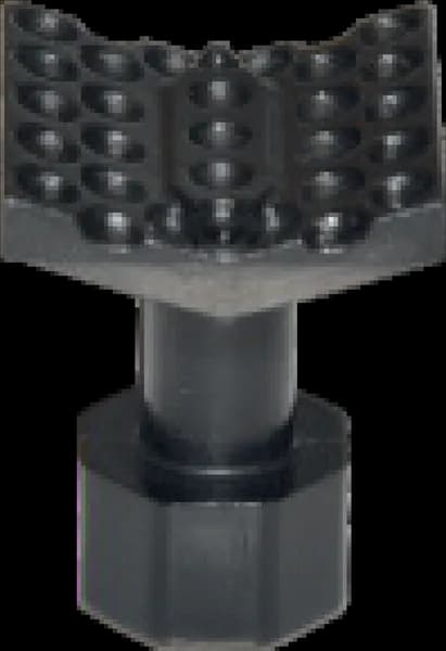 PDR Boyasız Göçük Düzeltme Plastiği Köşe Düzeltme V Tİp Çap 20x20mm - D. N6 - Siyah