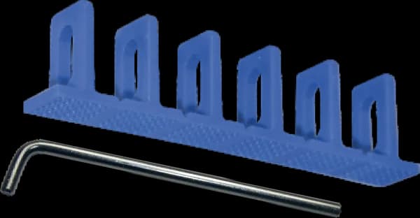 Set PDR Boyasız Göçük Düzeltme Plastiği Mavi 6 Lı Düz 22,5mm + L Kol