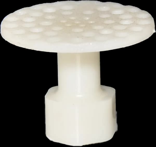 PDR Ekstra Boyasız Göçük Düzeltme Plastiği Yuvarlak Delikli Düz Çap 27mm - D. N6 - Natural Beyaz