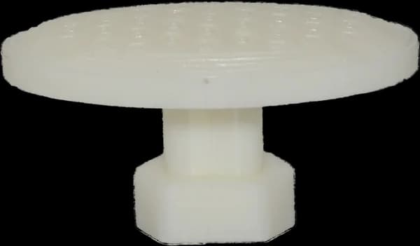 PDR Ekstra Boyasız Göçük Düzeltme Plastiği Elips Kavisli Çap 50x28mm - D. N6 - Natural Beyaz