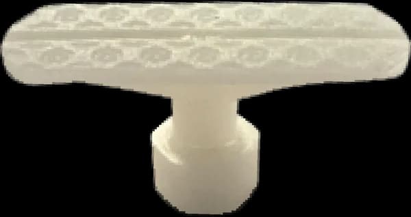 PDR Boyasız Göçük Düzeltme Plastiği Dikdörtgen 15 5X43Mm - D. N6 - Natural Beyaz
