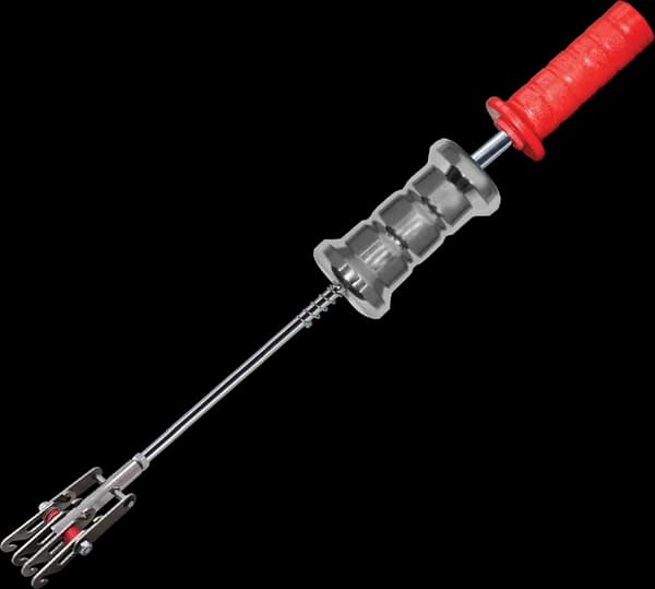 Set Pdr Kaporta Göçük Düzeltme Tokmağı Çift Yönlü Aslan Pençesi 4 Kancalı Plastik Saplı 3,080Kg 79cm