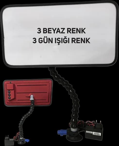 Göçük Belirleme Lambası Vantuzlu 435x235mm 1,25Kg 3 LED