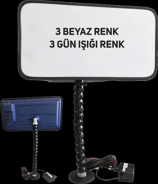 PDR Göçük Belirleme Lambası Mıknatıslı 3 LED