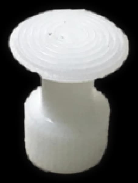 PDR Boyasız Göçük Düzeltme Plastiği Bombeli 16Mm - D. N6 - Natural Beyaz