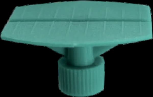 PDR Boyasız Göçük Düzeltme Plastiği Elips Düz 36X33Mm - D. N6 - Yeşil