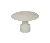 PDR Ekstra Boyasız Göçük Düzeltme Plastiği Bombeli Çap 33Mm - D. N6 - Natural Beyaz
