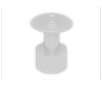 PDR Boyasız Göçük Düzeltme Plastiği 21,5 mm - D. N6 - Natural Beyaz