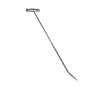 Pdr Çubuk Boyasız Göçük Dzüeltme 60cm x 8mm Tek Kıvrım Sivri Uç Krom Kaplı