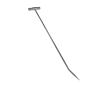 Pdr Çubuk Boyasız Göçük Dzüeltme 70cm x 10mm Tek Kıvrım Sivri Uç Krom Kaplı